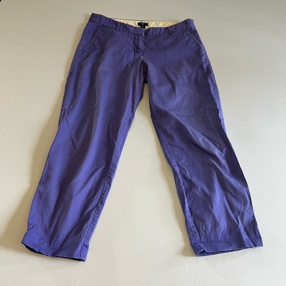 J. Crew Stretch City Fit Light Purple Khaki pants 4 - Picture 3 of 6